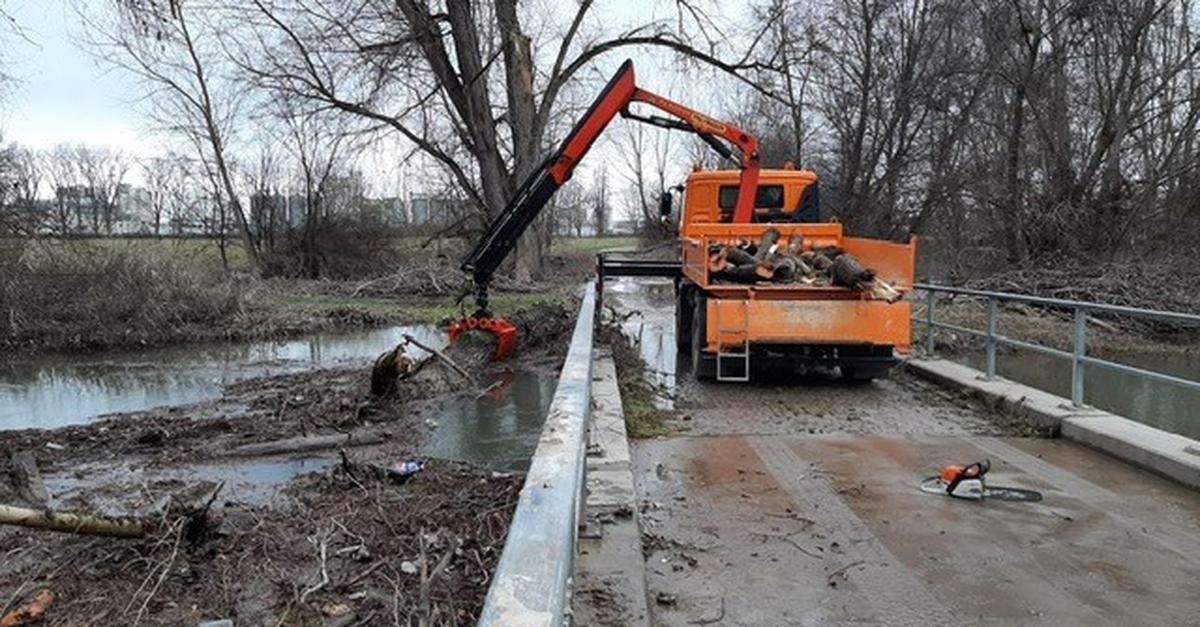 Aufräumen vor dem nächsten Hochwasser